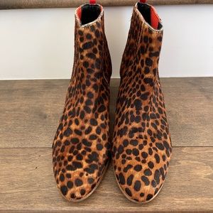 BODEN BOOTS SZ 8 1/2 - 8.5 -CHEETAH - Animal print